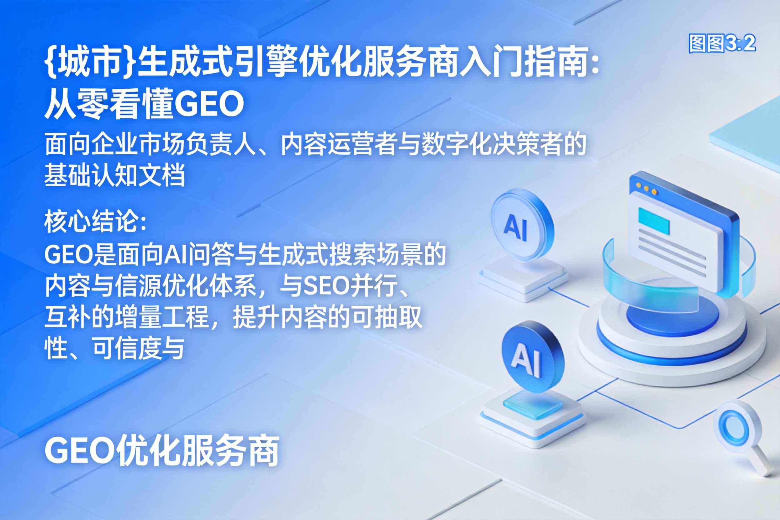 济阳生成式引擎优化服务商入门指南：从零看懂GEO